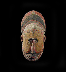 Yam Mask - Michael Evans Tribal Art